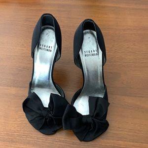 Stuart Weizman black heels size 7
